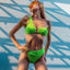 Modern One Shoulder High Waist Bikini Set for Women