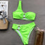 Modern One Shoulder High Waist Bikini Set for Women