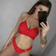 Modern One Shoulder High Waist Bikini Set for Women