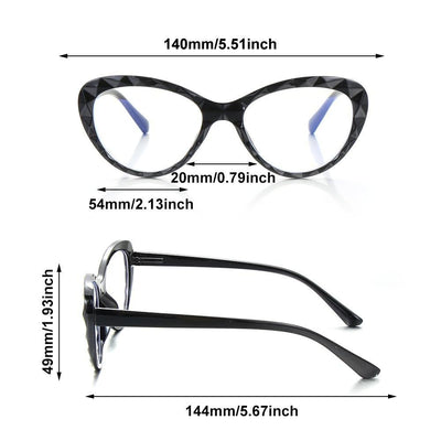 Fashion Cat Eye Eyeglasses for Men and Women