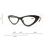 Gafas de lectura clásicas de moda estilo gato para protección ocular