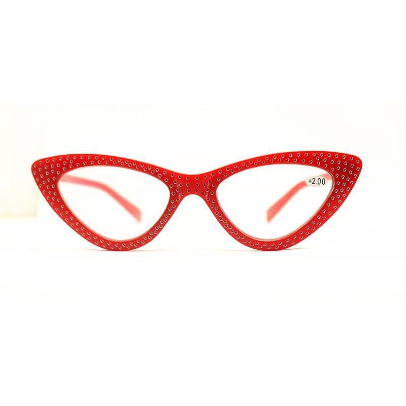 Gafas de lectura clásicas de moda estilo gato para protección ocular