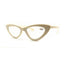 Gafas de lectura clásicas de moda estilo gato para protección ocular