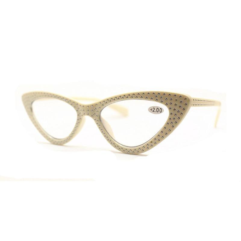 Gafas de lectura clásicas de moda estilo gato para protección ocular