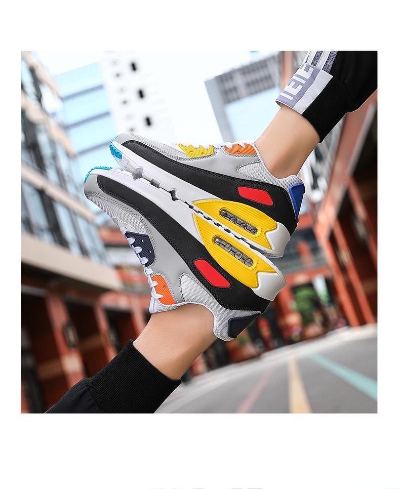 Unisex Air Cushion Sports Sneakers for Running & Fitness - Korvel