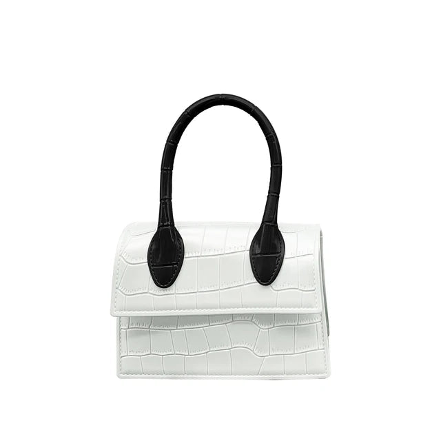 Bolso cruzado de patrón de cocodrilo premium para mujeres