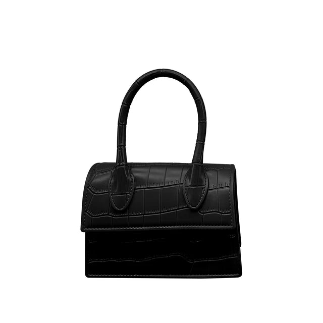Bolso cruzado de patrón de cocodrilo premium para mujeres