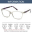 Stylish Anti-Blue Light Reading Glasses for Men and Women