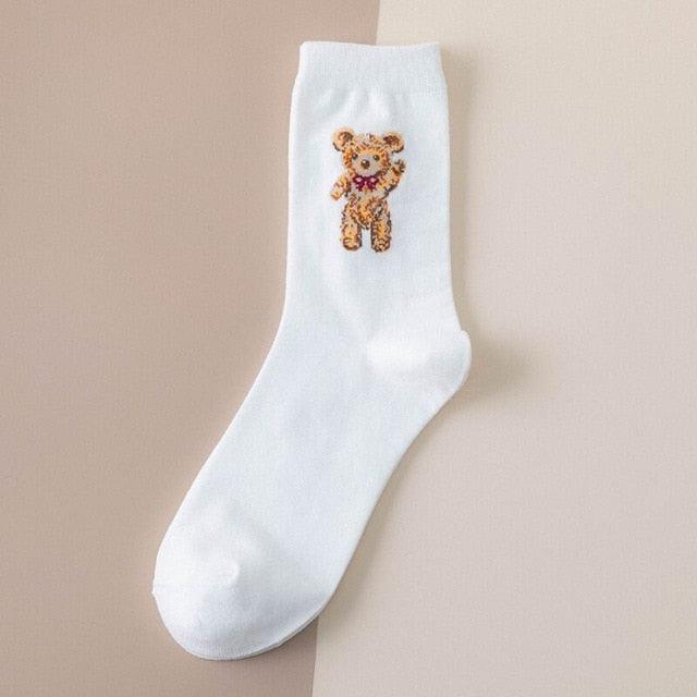 Charming Lace Ruffled Cotton Socks for Women - Spring & Summer Collection - Korvel