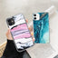 Fashion Marble Pattern Phone Case for iPhone Models