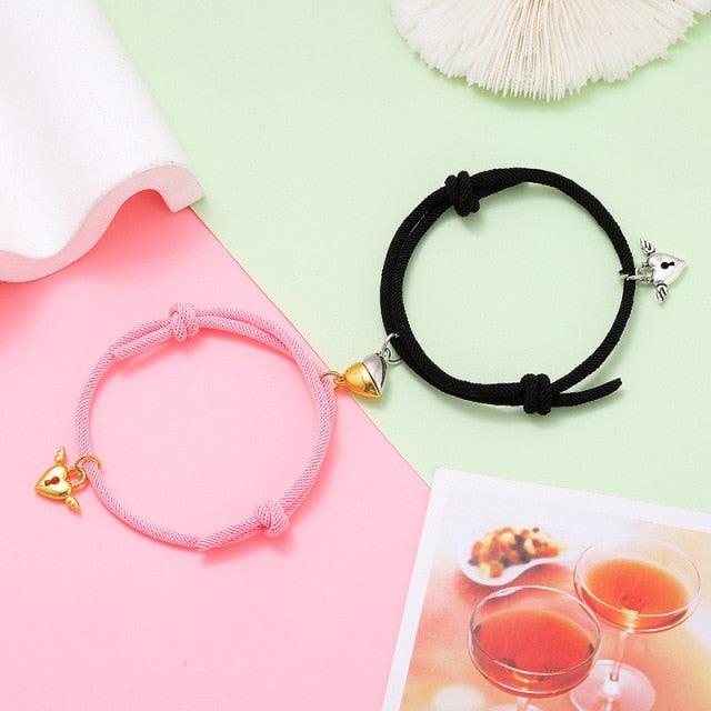 Bracelets Magnétiques Charmants pour l'Amour et l'Amitié