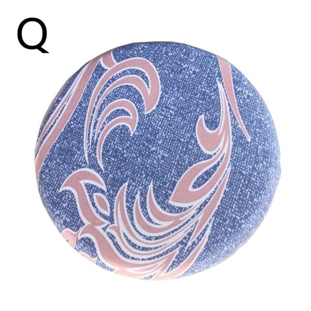 Housse de Chaise Ronde Imprimée Fashion - Protecteur Élastique et Extensible