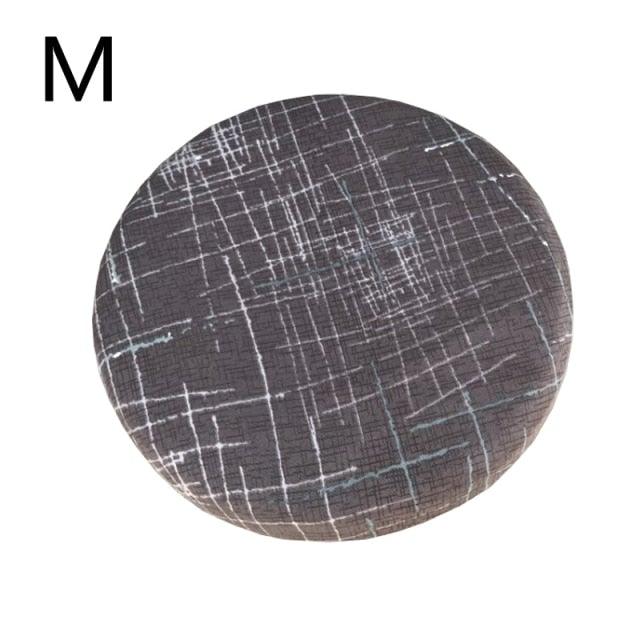 Housse de Chaise Ronde Imprimée Fashion - Protecteur Élastique et Extensible