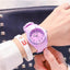 Montre à Quartz en Silicone pour Femmes - Décontractée et Sportive
