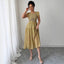 Fashion style floral slim fit dress for women - Korvel