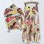 Elegant Women's Pleated Two-Piece Fashion Suit