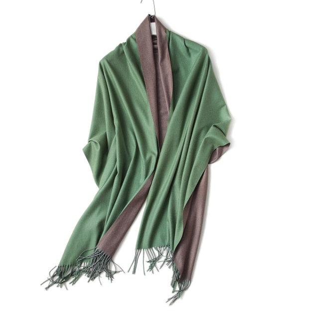 Elegant Cashmere Winter Scarf - Lightweight & Versatile Shawl for Women - Korvel