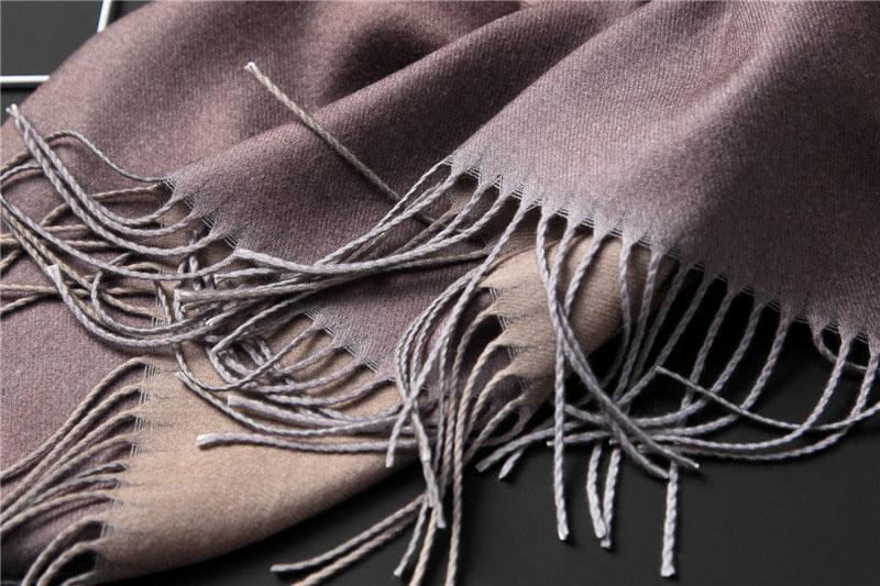 Elegant Cashmere Winter Scarf - Lightweight & Versatile Shawl for Women - Korvel