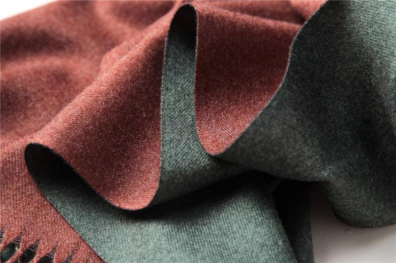 Elegant Cashmere Winter Scarf - Lightweight & Versatile Shawl for Women - Korvel