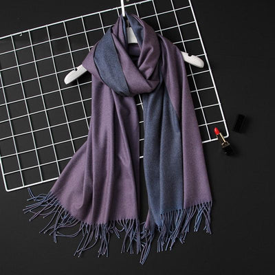 Elegant Cashmere Winter Scarf - Lightweight & Versatile Shawl for Women - Korvel