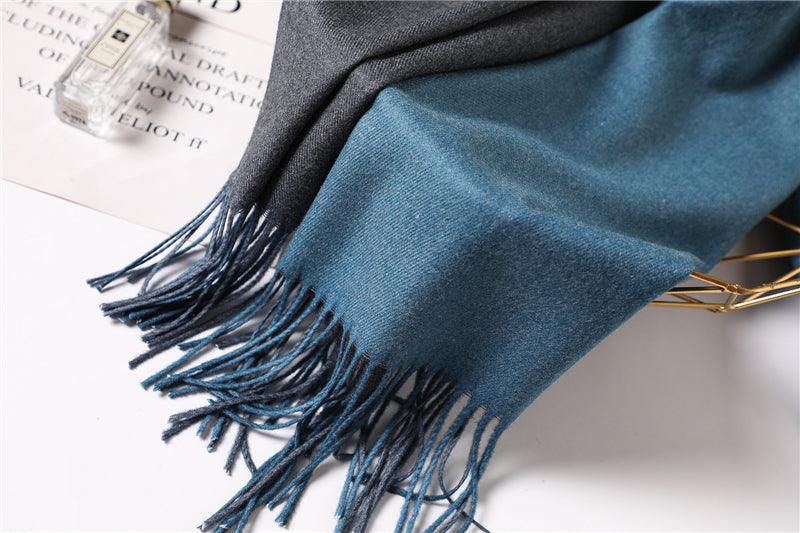 Elegant Cashmere Winter Scarf - Lightweight & Versatile Shawl for Women - Korvel