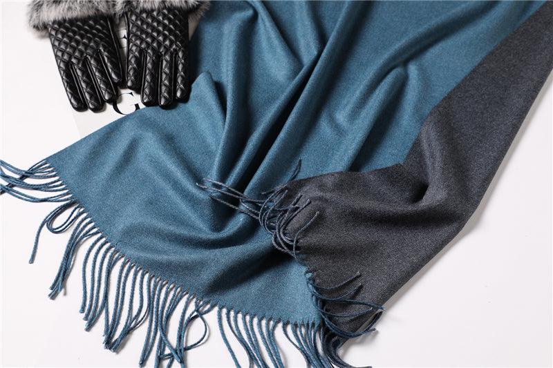 Elegant Cashmere Winter Scarf - Lightweight & Versatile Shawl for Women - Korvel
