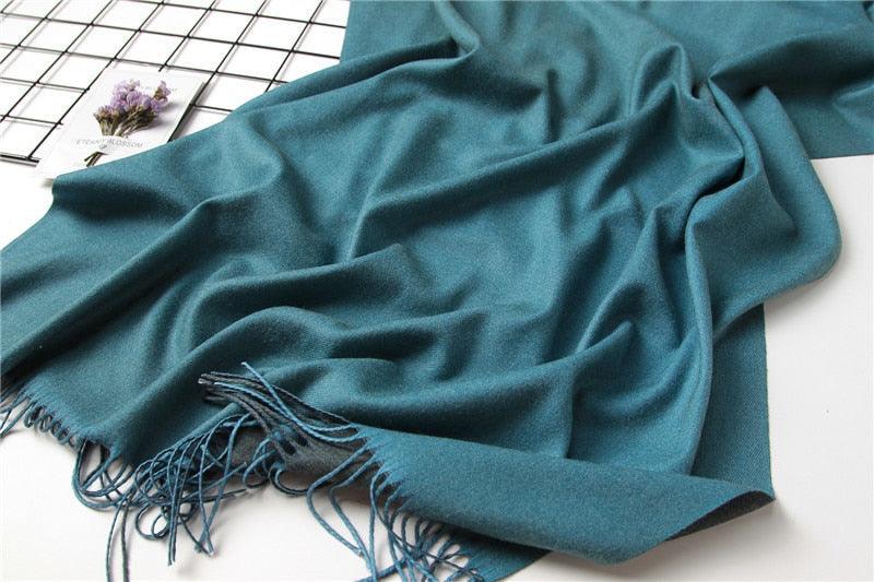 Elegant Cashmere Winter Scarf - Lightweight & Versatile Shawl for Women - Korvel