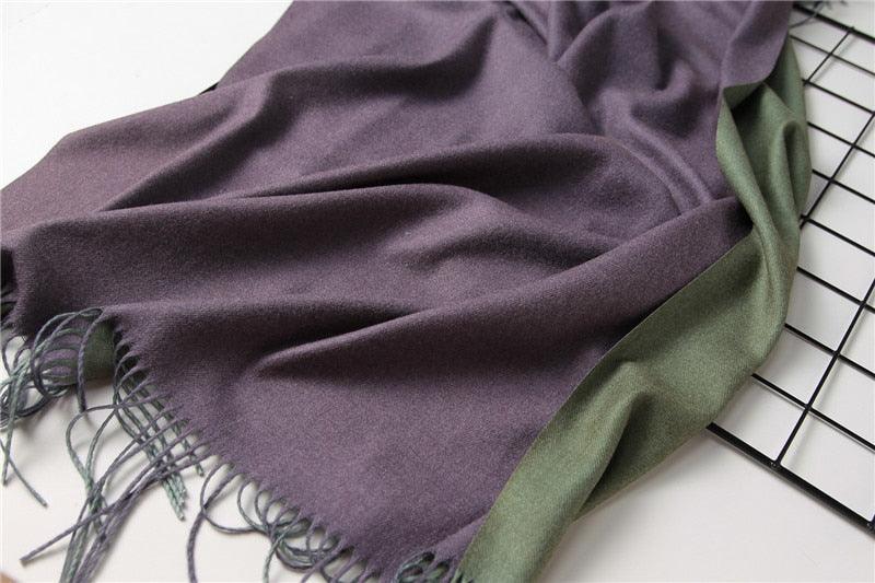 Elegant Cashmere Winter Scarf - Lightweight & Versatile Shawl for Women - Korvel
