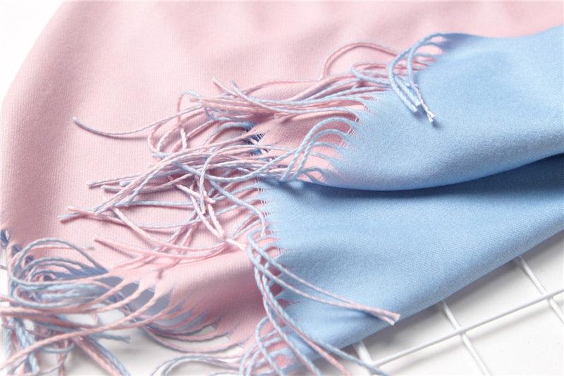 Elegant Cashmere Winter Scarf - Lightweight & Versatile Shawl for Women - Korvel