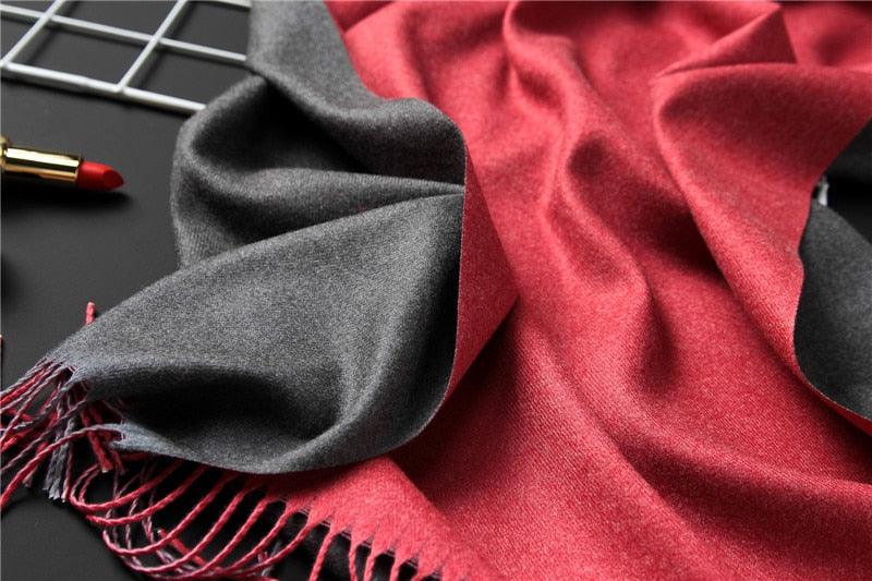 Elegant Cashmere Winter Scarf - Lightweight & Versatile Shawl for Women - Korvel