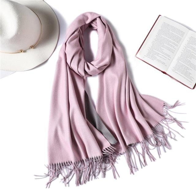 Elegant Cashmere Winter Scarf - Lightweight & Versatile Shawl for Women - Korvel