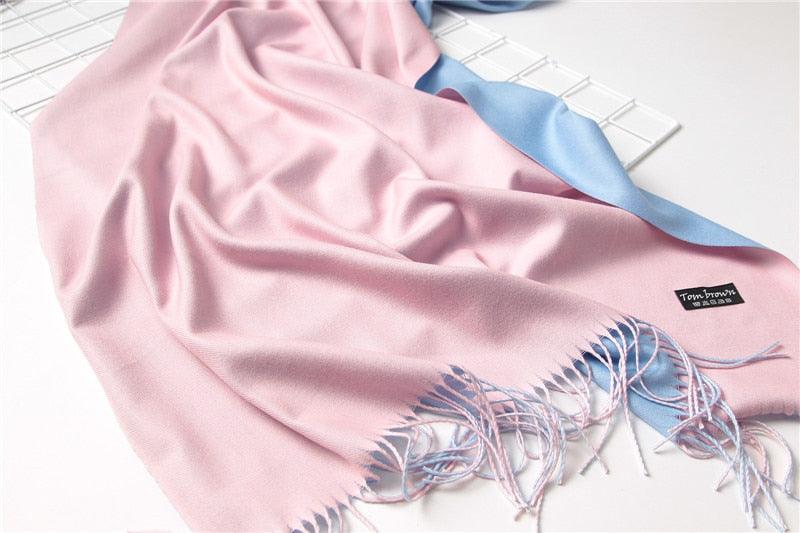 Elegant Cashmere Winter Scarf - Lightweight & Versatile Shawl for Women - Korvel