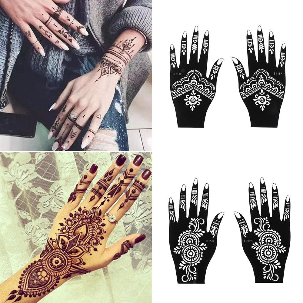 Calcomanías de Tatuajes Temporales de Lujo para Ocasiones Elegantes