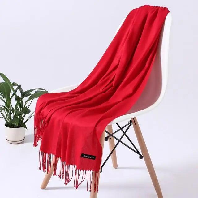 Écharpe d'hiver pour femmes premium - Châle doux et élégant
