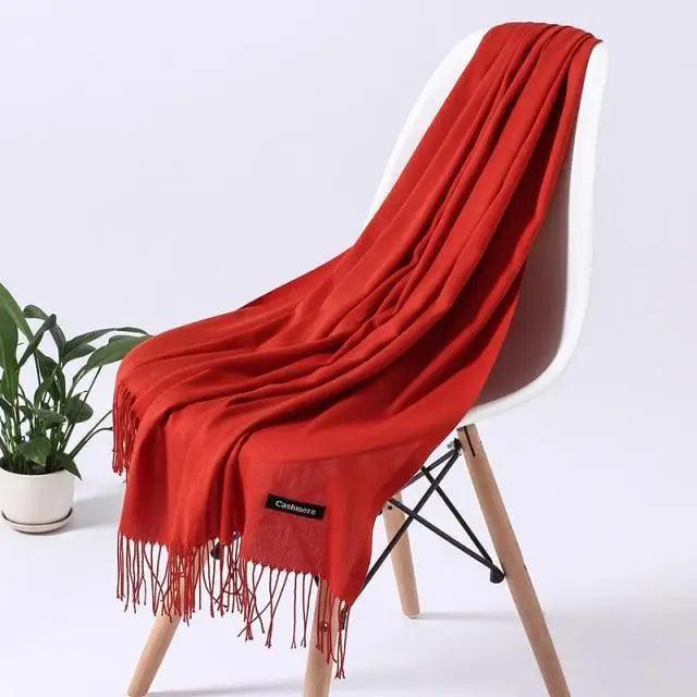 Écharpe d'hiver pour femmes premium - Châle doux et élégant