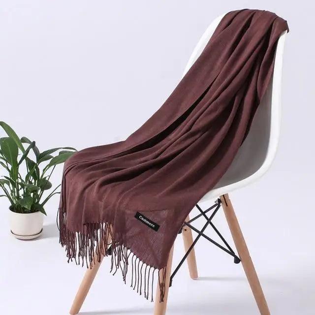 Écharpe d'hiver pour femmes premium - Châle doux et élégant