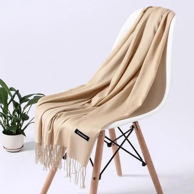 Écharpe d'hiver pour femmes premium - Châle doux et élégant