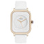 Montre à Quartz Rectangulaire Minimaliste Élégante pour Femme