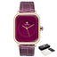 Montre à Quartz Rectangulaire Minimaliste Élégante pour Femme