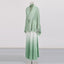 Fashionable casual style set cape shawl style lace up top+pleated skirt - Korvel