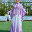 Fashionable casual style set cape shawl style lace up top+pleated skirt - Korvel