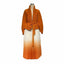 Fashionable casual style set cape shawl style lace up top+pleated skirt - Korvel