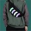 Iridescent Reflective Waist Bag - Stylish Chest Pack for Travel & Festivals - Korvel