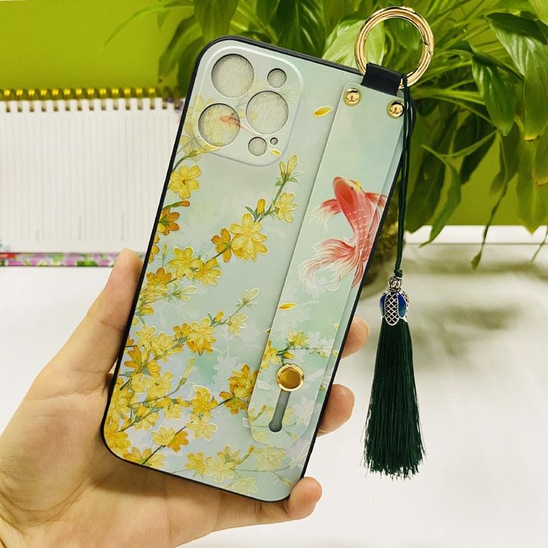 Fashionable Flower Phone Case for iPhone Series