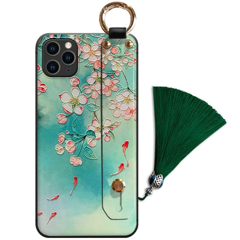 Fashionable Flower Phone Case for iPhone Series