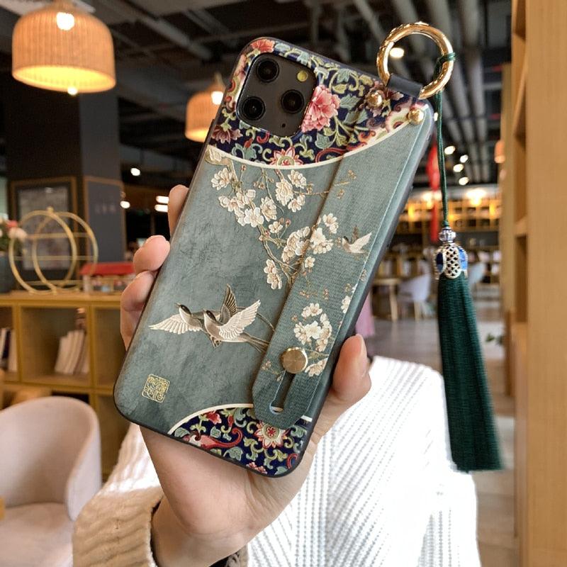 Fashionable Flower Phone Case for iPhone Series
