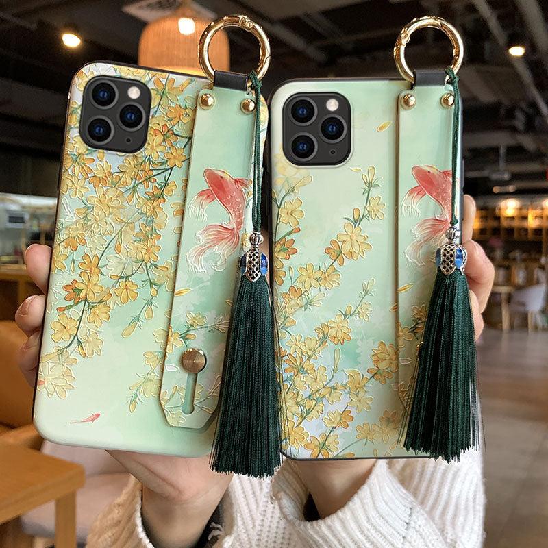 Fashionable Flower Phone Case for iPhone Series