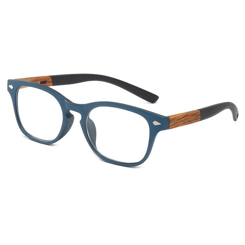 Stylish Wood Grain Reading Glasses for Men and Women
