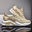 Fashionable Men's Shoes Summer New Breathable Student Casual Shoes Thin, Lightweight, Low cut, Fashionable Thick Bottom Flyknit Sports Shoes - Korvel