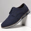 Fashionable men's white sole widened carved leather shoes for men - Korvel